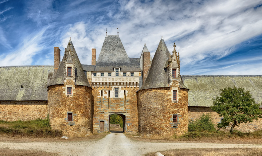 Château de la Motte-Glain, France